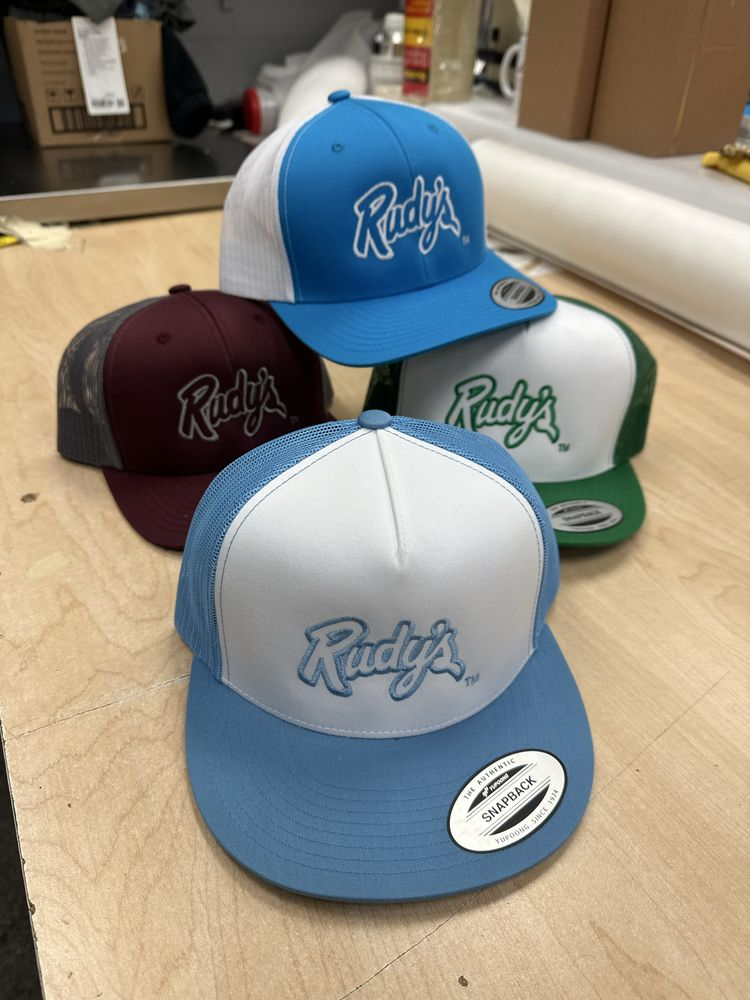 Embroidered snapback hats